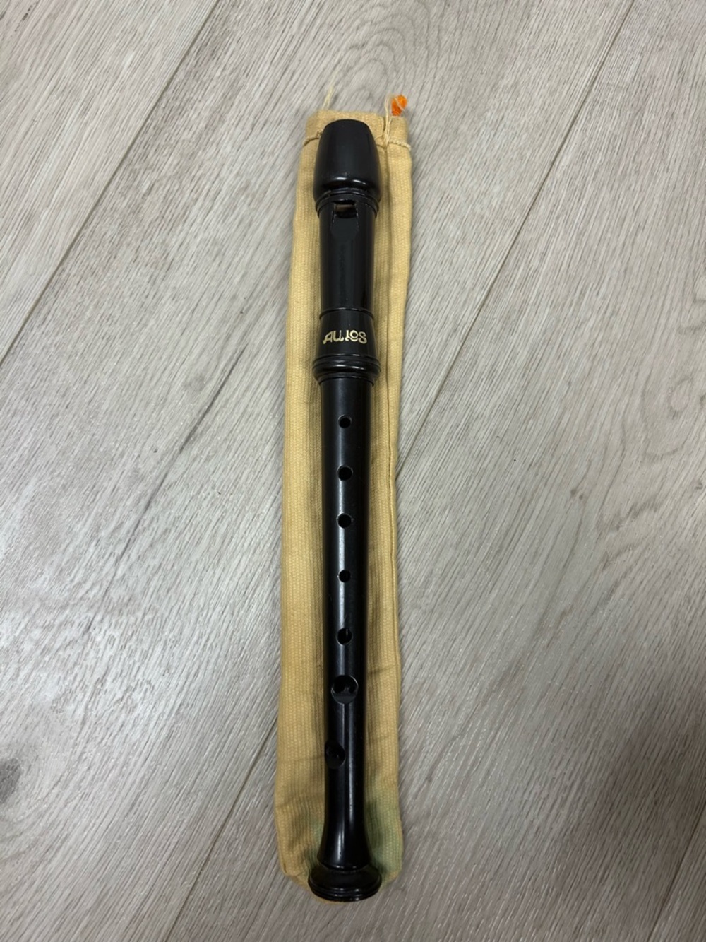 Aulos Recorder Musical Instrument‎ with Bag